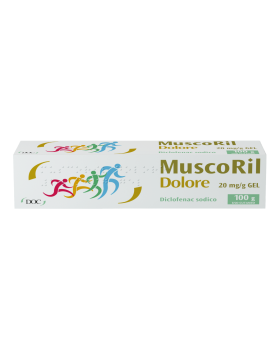 MUSCORIL DOLORE Gel 100g/20mg