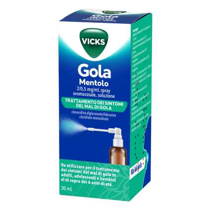 VICKS Gola Spray Mentolo 30ml