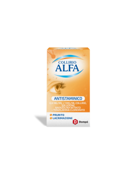 COLLIRIO ALFA ANTISTAMINICO*collirio 10 ml 8 mg/ml + 1 mg/ml