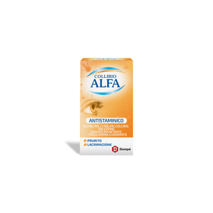 COLLIRIO ALFA ANTISTAMINICO*collirio 10 ml 8 mg/ml + 1 mg/ml