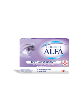 COLLIRIO ALFA DECONGESTIONANTE*10 monodosi collirio 0,3 ml 0,8 mg/ml