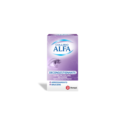 COLLIRIO ALFA DECONGESTIONANTE*collirio 10 ml 0,8 mg/ml
