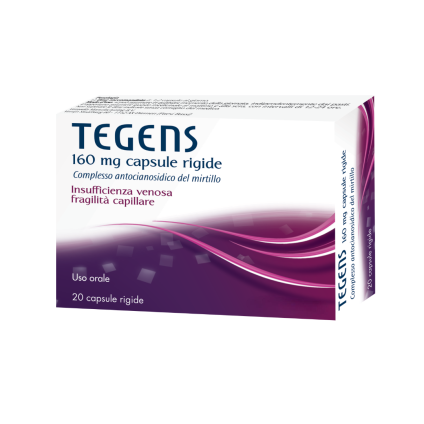 TEGENS*20 cps 160 mg