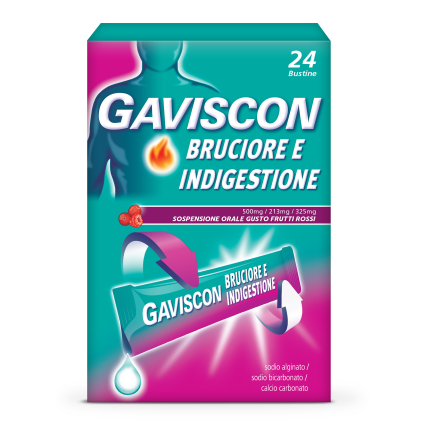 GAVISCON Bruc/Ind.24 Bust.Frag