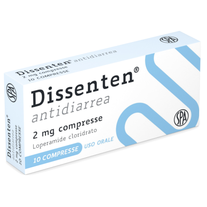 DISSENTEN*A-Diarrea 2mg 10 Cpr DISSENTEN*A-Diarrea 2mg 10 Cpr