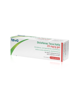 DICLOFENAC Gel 20mg/g  60gTEVA